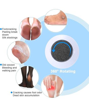 20-Piece Regular Coarse Replacement for Electric Foot File - Callus Remover Hard Skin Eliminator - Buy Online on SooperMarket.com