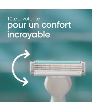 Gillette Venus 3 Sensitive Disposable Razors for Women - Pack of 2 | Comfort Blades | Perfect Mother's Day Gift - Buy Online on SooperMarket.com