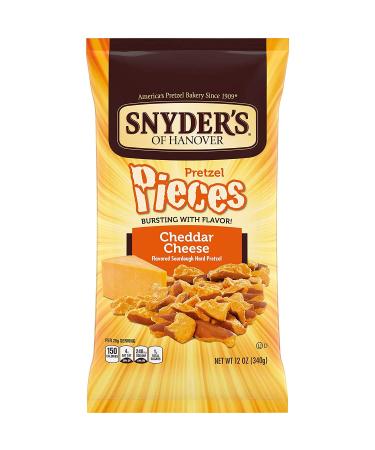 Snyder's of Hanover Cheddar Cheese Pretzel Pieces 12 oz - 2 Bags - Buy Online on SooperMarket.com