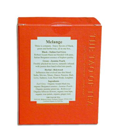 Tao of Tea Melange Assorted Pyramid Sachets 1.32oz - Exquisite Blend - Buy Online on SooperMarket.com
