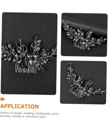 Bridal Hair Comb Crystal Wedding Headpiece Elegant Hair Accessories for Brides Bridesmaids and Proms Sparkling Rhinestone Hair Decor for Special Occasions - Buy Online on SooperMarket.com