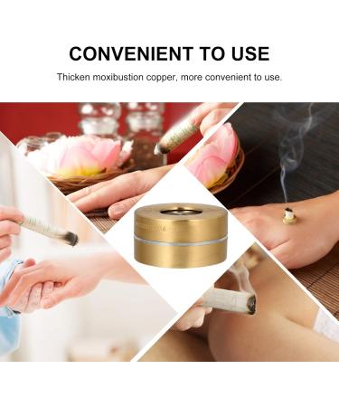  Shop Moxa Box Copper Moxibustion Box with Rotating Temperature Control | E Compress Pot & Tin Moxa Cup for Traditional Acupuncture Treatment - International Shipping Available  - Buy Online on SooperMarket.com