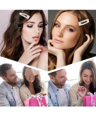 20Pcs Pearl Hair Clips for Women - Elegant Hairpins & Barrettes for Weddings & Valentine's Day Gifts - Buy Online on SooperMarket.com