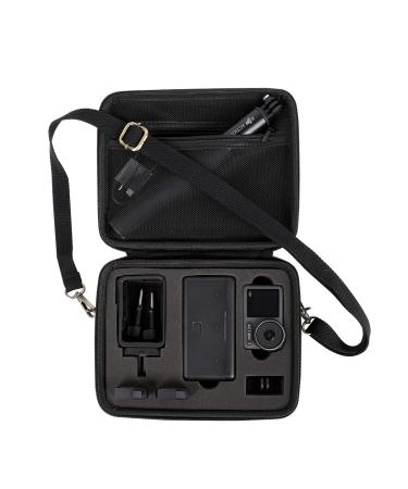 PellKing Action 3 Case, Portable Hard Shell Carrying Case Shoulder Bag for DJI Osmo Action 3 Adventure Combo Accessories