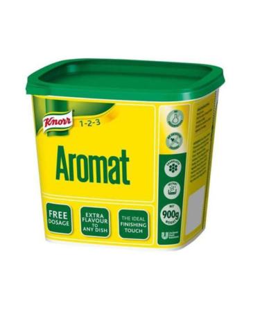 Knorr Aromat Seasoning 900g. Rub the surface of meat just before roasting or grilling.