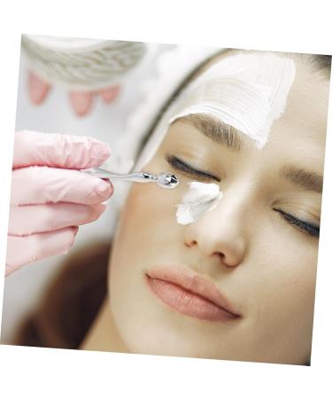 WOONEKY 2pcs Eye Cream Stick Eye Massaging Rod Massaging Tools Face Massager Face Tools Eye Cream Roller Makeup Tools Miniature Garden Tools Wrinkle Remove Stick Gift Zinc Alloy Metal 8x1cm Silver - Buy Online on SooperMarket.com