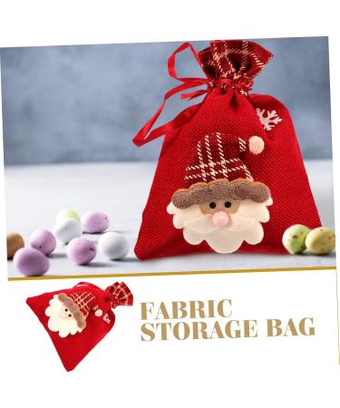 OFFSCH 3pcs Christmas Candy Bag Storage Bags Candy Bags Christmas Container Bag Cloth Small - Buy Online on SooperMarket.com