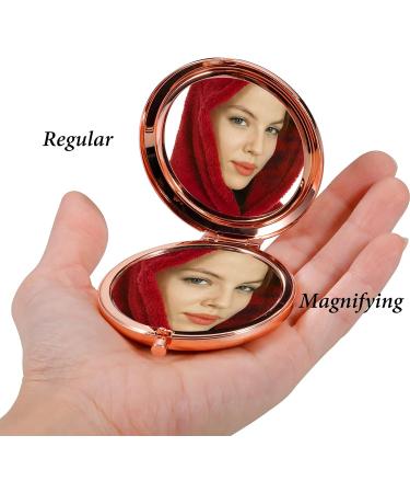 Sister Birthday Gift: Rose Gold Compact Mirror for Women - Unique Gift for Big Sister, Her, Teen Girls - Birthday, Graduation, Christmas Stocking Stuffer - Buy Online on SooperMarket.com