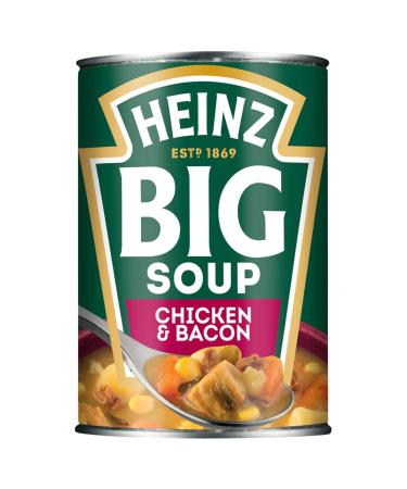 Heinz Big Soup Chicken & Bacon 400 g Bacon 400.00 g (Pack of 1)