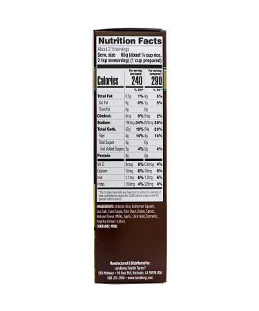 Lundberg Family Farms Traditional Italian Risotto Butternut Squash - Convenient Gluten-Free Side Dish (5.8 oz 6-Pack) - Buy Online on SooperMarket.com