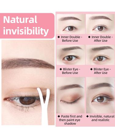 Invisible Eyelid Lifter Strips 480Pcs/1 Set Eyelid Tape ltra-Invisible Double-Sided Sticky Self-Adhesive Double Eyelid Tapes Stickers Instantly Eyelids Lift Without Surgery for Mono-eyelids - Buy Online on SooperMarket.com