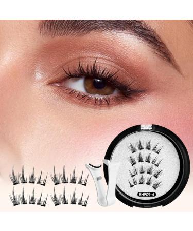 DASHIELL False Eyelashes Magnetic | No Glue Needed Eyelashes Kit With Applicator | Easy To Apply Lightweight Reusable No Glue Needed Lashes For All-Day Comfort - Buy Online on SooperMarket.com
