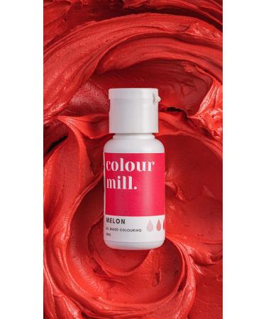 Color Mill Oil Blend Food Coloring - Melon 20ml | Ideal for Chocolate Fondant Cupcakes Cakes & Macarons - Vibrant Oil-Based Food Colors - Buy Online on SooperMarket.com