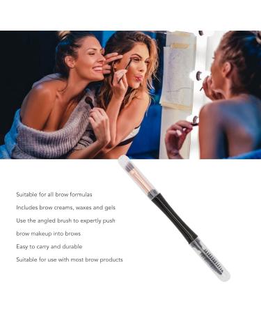 Double Ended Eyebrow Brush Portable Multipurpose Exquisite Angled Brush Professional Double Brush Thin Brush Beveled Eyebrow Brush for Eye - Buy Online on SooperMarket.com