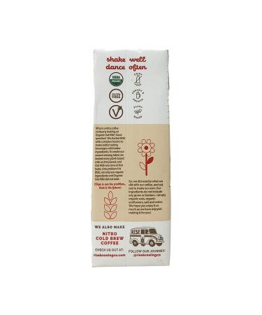 RISE Brewing Co Organic Original Oat Milk - 32 oz | Dairy-Free, Non-GMO - Buy Online on SooperMarket.com