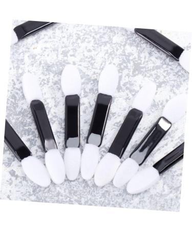 Mikinona Makeup Eyeshadow 100pcs Women s Suits Eyeshadow Sponge Brush Eye Shadow Applicator Set Travel Toolkit Cosmetic M White - Buy Online on SooperMarket.com