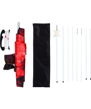 JEKOSEN Fiery Dragon 54 Huge Kite - Easy-to-Fly Single Line String with 160 Tail for Kids and Adults - Perfect for Beach Trips, Parks, and Outdoor Family Games - Buy Online on SooperMarket.com