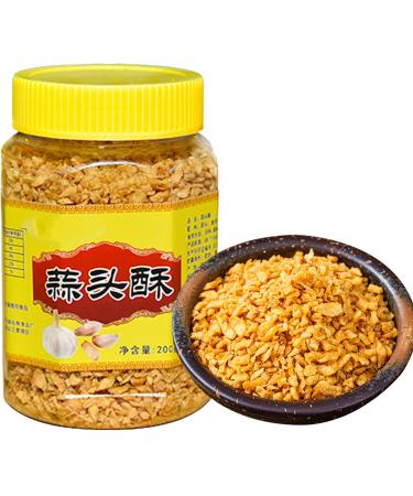 Crispy Fried Garlic 200g garlic bread seasoning crispy garlic used for Salad Toppings Fried Onions - Ramen Rice Seasoning