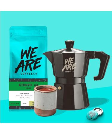 Coffee Beans 227g Bag Whole Bean Coffee Kenya Coffee Beans Black Tea & Fruits Notes 100% Arabica Light Roast AA Grade Speciality Freshly Roasted Single Origin (We Are Coffee Co) Whole Bean 227 g (Pack of 1) - Buy Online on SooperMarket.com