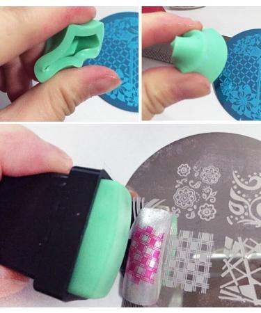 Chengyida Pro Nail Art Stamper Set - DIY Nail Polish Stamping Tool with Picture Plates - Perfect for Manicure - Buy Online on SooperMarket.com