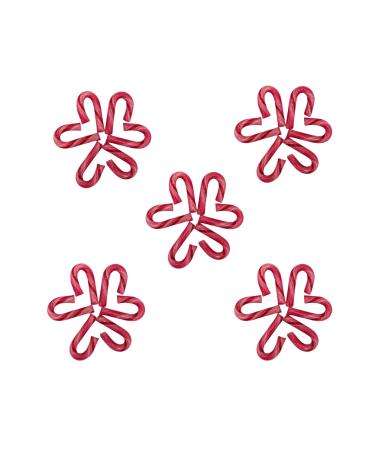 Mini Christmas Candy Canes - 30 Individually Wrapped Peppermint Flavour Candy Canes - Mini Candy Canes (Peppermint)