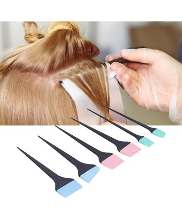 6pcs Hair Dye Applicator Brushes Silicone Hair Dye Brush Soft Bristles Hair Coloring Kit Hair Bleach Tinting Diy Tool for Home Barber Shop Salon - Buy Online on SooperMarket.com