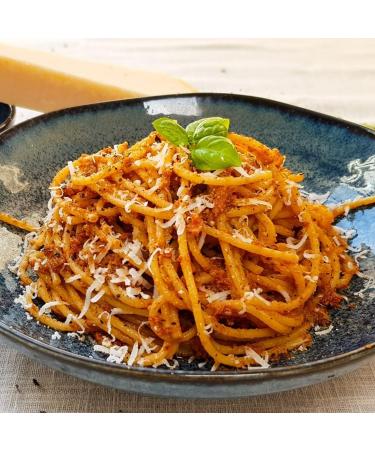 Valnerina Tartufi Italian Pesto Rosso Sauce with Summer Black Truffle - 180g Jar | Pasta Seasoning Sugo | Gastronomic Specialty - Buy Online on SooperMarket.com