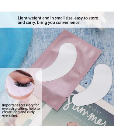 50 Pair Lint-Free Eye Masks for Eyelash Extensions - Hydrogel Eye Pads Anti-Aging Gel Patches (Pink) - Optimal Comfort and Performance - Buy Online on SooperMarket.com