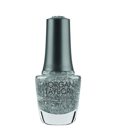 Morgan Taylor Nail Polish Silver In My Stocking 0.5 oz