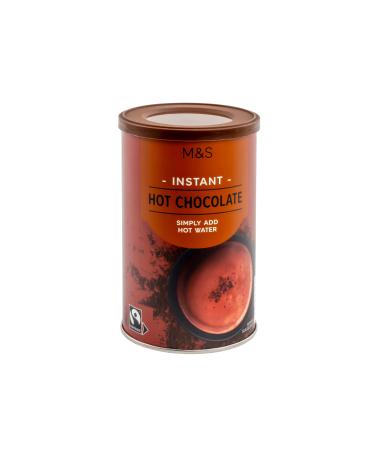 M&S Marks & Spencer Instant Hot Chocolate Powder Simply Add Hot Water Vegetarian 200g
