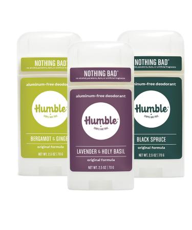 Fresh and Earthy Trio - Lavender and Holy Basil Black Spruce and Bergamot & Ginger 3 Pack