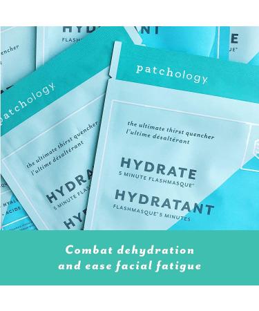Patchology Facial Sheet Masks - Men & Women | Brightening, Moisturizing & Hydrating Skin in 5 Minutes | 4 Count - Buy Online on SooperMarket.com