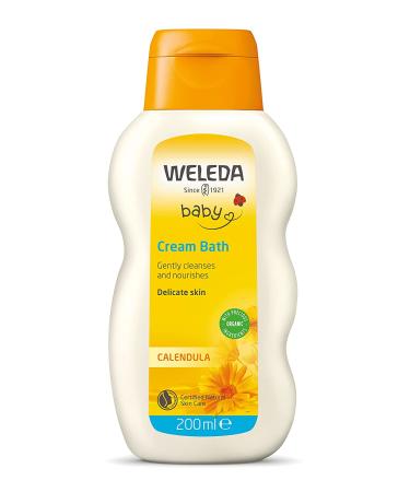 Weleda Calendula Baby Cream Bath - 6.8 Fl Oz | Gentle and Soothing Formula - Buy Online on SooperMarket.com