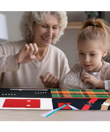 Elderly Dementia Blanket Dementia Decompression Blanket Calming Dementia Sensory Motor Aids Fidget Blanket for Dementia Calming Comforting Activities for Adults with Dementia - Buy Online on SooperMarket.com