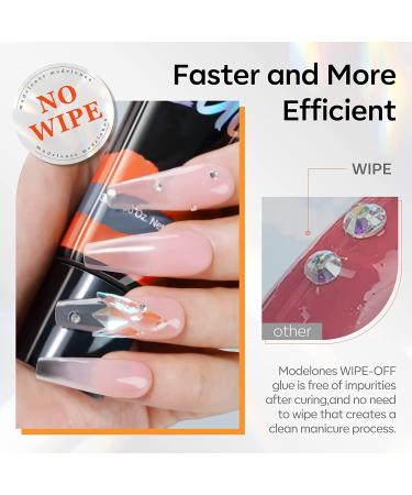 Modelones Rhinestone Gel: 30g Super Adhesive Nail Glue for Gems & Crystals - Buy Online on SooperMarket.com