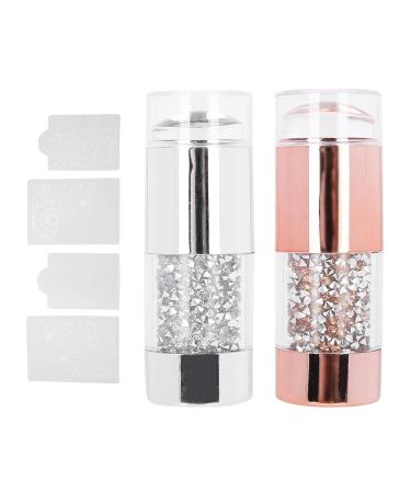 Buy Nail Stampers Jelly Seal Manicure Printing Tool | Nail Art Stamping Set for DIY Home & Beauty Salon - Buy Online on SooperMarket.com