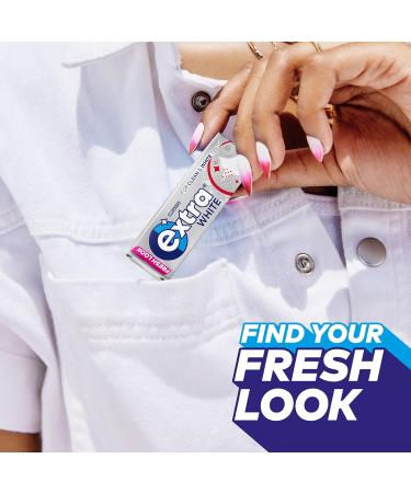 Extra Chewing Gum Variety Pack Bundle Peppermint Spearmint Strawberry Blueberry Flavours & More Sugar Free Selection Bulk Box 600 Pieces (60 packs) Pack of 1 - Buy Online on SooperMarket.com