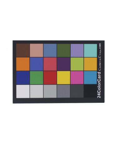 CameraTrax 24ColorCard-2x3 with White Balance and User Guidebook