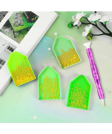 33 Pcs Diamond Painting Pen Set | 2 Resin Art Pens | Clay Tips Tray | 5D Drill Pen | Gem Rhinestone Picker | DIY Craft Accessories - Buy Online on SooperMarket.com