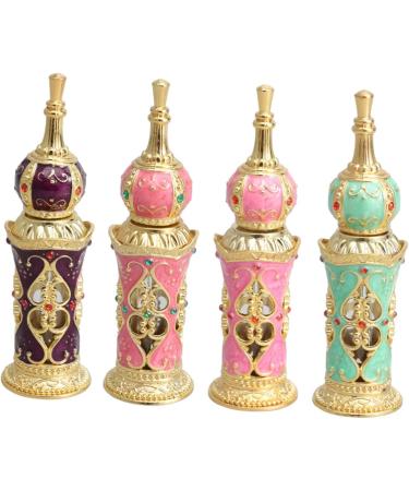 AOKWAWALIY Decorative Bottle Perfume Bottle Oil Roller Container Car Essential Oils Essential Oil Perfume Bottle Made of Glass Perfume Bottle for Women Wedding Decorate Small Bottle Antique - Buy Online on SooperMarket.com