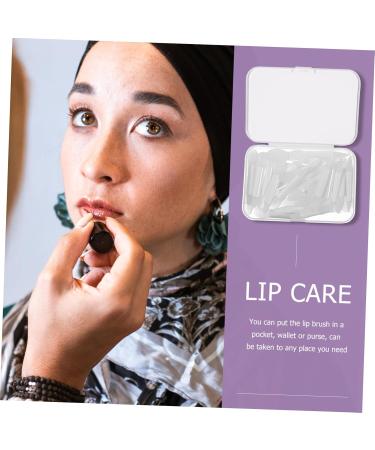 Didiseaon 7 Sets Lip Brush - White Miss Major Lip Gloss Brush for Perfect Lips | International Shipping Available - Buy Online on SooperMarket.com