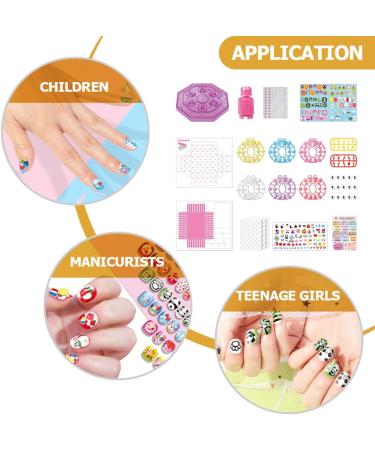 FOMIYES 5 Sets Children's Nail Art Toys Nail Kit for Kids Kid Nail Polish Kids Toys Kids Nail Kit Makeup Toys Toddler Nail Polish for Toddlers 3d Girl Birthday Present Plastic - Buy Online on SooperMarket.com