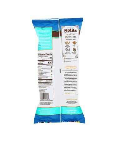 Delicious Vegan Homestyle Baked Unsalted Splits Snacks - 11oz Bag (Pack of 6) | Certified OU Kosher & Non-GMO - Buy Online on SooperMarket.com
