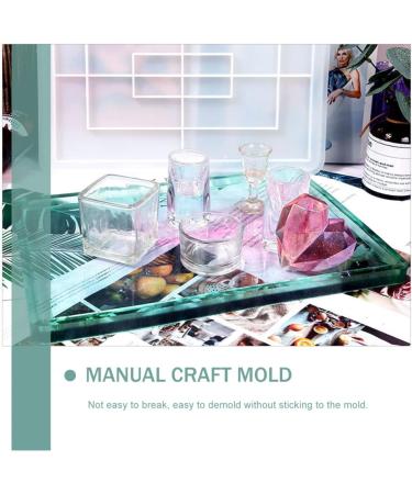 Tray DIY Coaster Mold- You can Work with DIY to Increase ' s Hands- on Ability. Silicone Tray Molds - Buy Online on SooperMarket.com