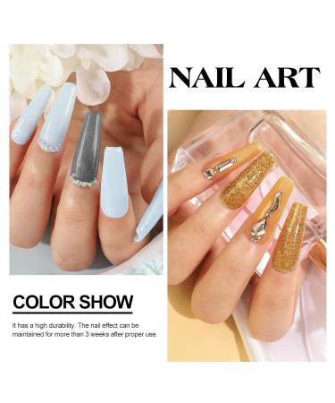 COSCELIA Dip Powder Set - 6 Premium Colors (Yellow Red Silver Gold) - 10g Each - Perfect for Professional Nail Art | Fast International Shipping - Buy Online on SooperMarket.com
