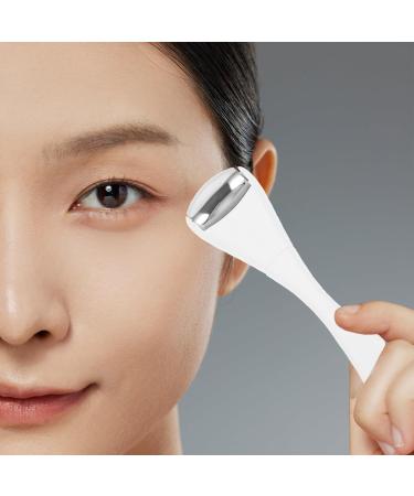 Healeved Stainless Steel Ice Roller Facial Eye Massage Roller Skin Care Tool with Plastic Handle for Puffiness Relief Tighten Pores - Buy Online on SooperMarket.com