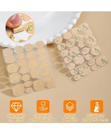 False Nail Jelly Glue Double Sided Nail Adhesive Tabs Waterproof Breathable Jelly Adhesive Tab Glue Sticker for Woman Girl(20 Sheets) - Buy Online on SooperMarket.com