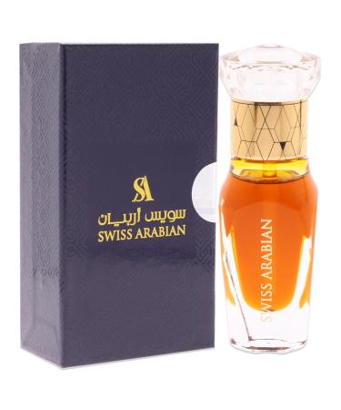 Swiss Arabian Amber Aura For Unisex - Luxury Fragrance Products From Dubai - Long Lasting Personal Perfume Oil - A Seductive Exceptionally Made Signature Aroma - Luxurious Scent Of Arabia - 0.4 Oz - Buy Online on SooperMarket.com