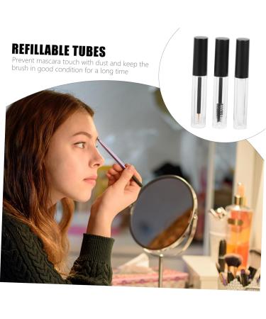 BELLIFFY 6pcs Eyeliner Eyelash Bottle Makeup Containers Clear Mascara for Eyelashes Lash Mascara Plastic - Buy Online on SooperMarket.com