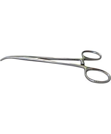 12cm CSF Curved Stainless Steel Pet Groomers Scissor Style Pet Ear Locking Forceps Aka Hemostatic Tweezers Good Strong Animal Care Dog/Cat Groomers Tool Sandbros - Buy Online on SooperMarket.com